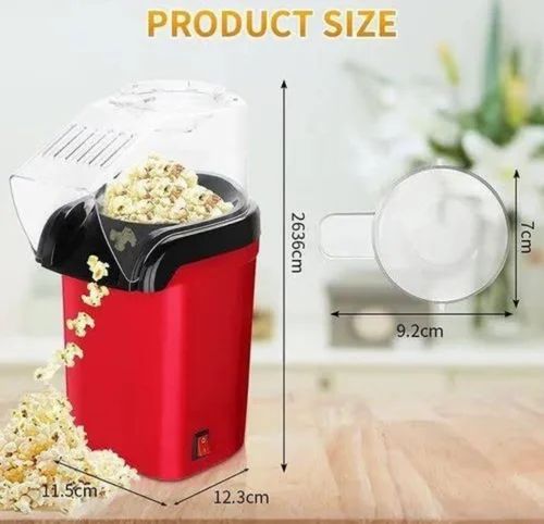 Kitchen Essentials Mini Hot Air Popcorn Maker Machine.
