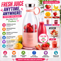 Portable Fresh Juice Blender – Anytime, Anywhere